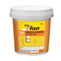 Dr. Fixit Crack X Acrylic Crack Filler, Ready Mix Wall Crack Repair Compound for Hairline Cracks on Internal and External Plastered Surfaces